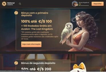 National casino – promoções.