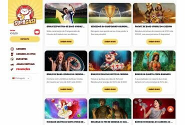 Supacasi casino - promoções