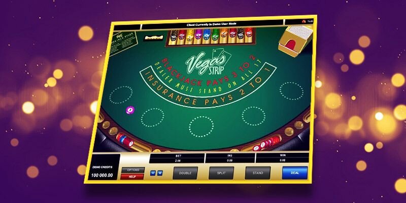 vegas strip online blackjack