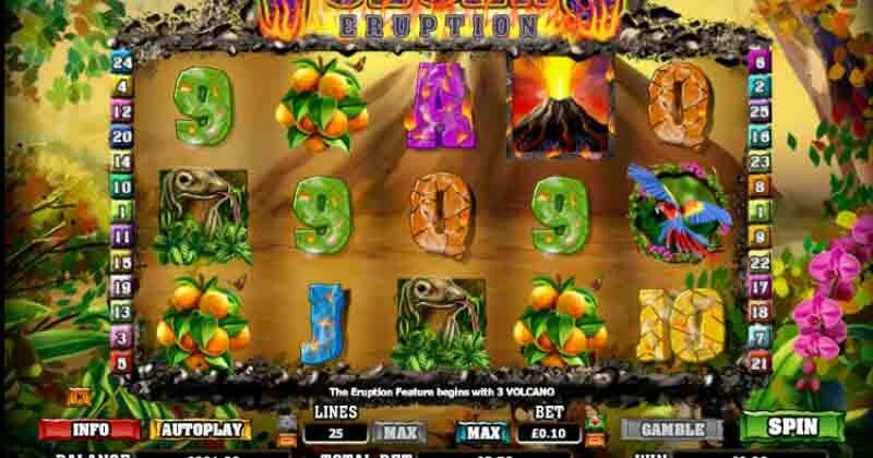 Jogue Volcano Eruption, uma slot online da NextGen slot online gratuitamente | Casino Portugal