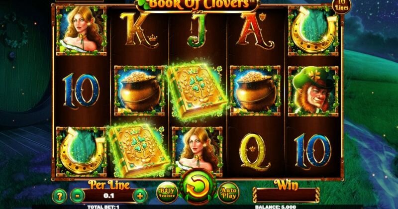 Jogue Book of Clovers slot online, da Spinomenal slot online gratuitamente | Casino Portugal