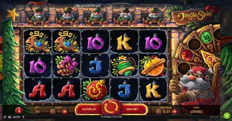 Jogue Jingle Spin, uma slot online da NetEnt slot online gratuitamente | Casino Portugal