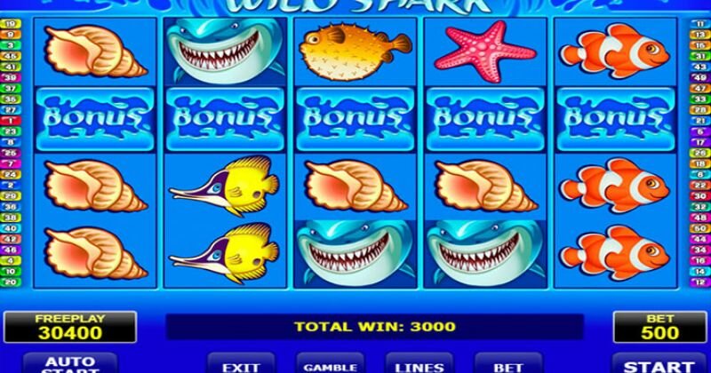 Jogue Wild Shark, uma slot da Amatic slot online gratuitamente | Casino Portugal